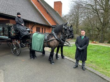 Horse and Carriage Funeral