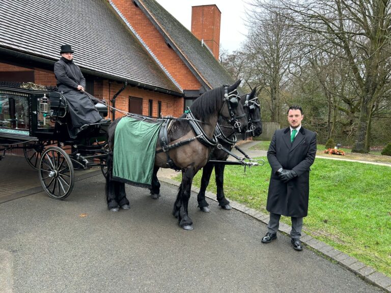 Horse and Carriage Funeral